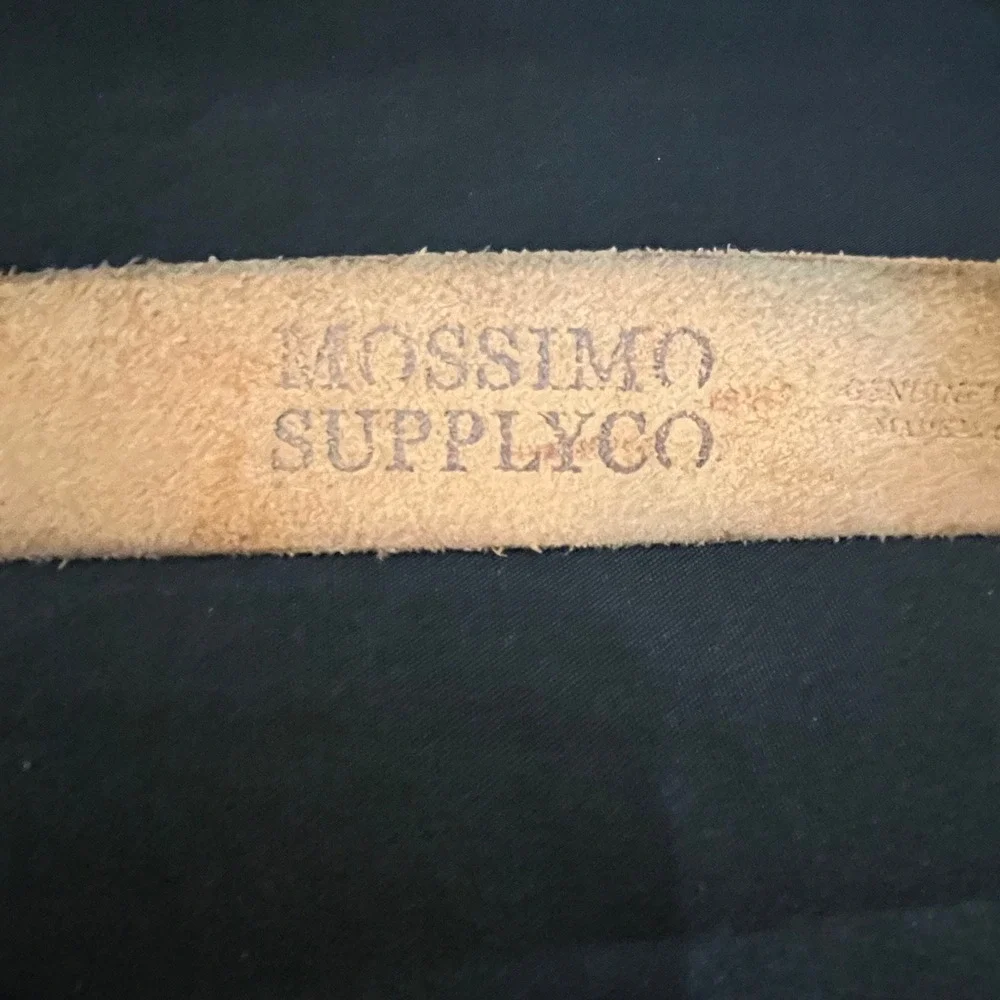 Vintage‎ Mossimo Leather Southwestern Belt Large Western Boho Aztec Tooled